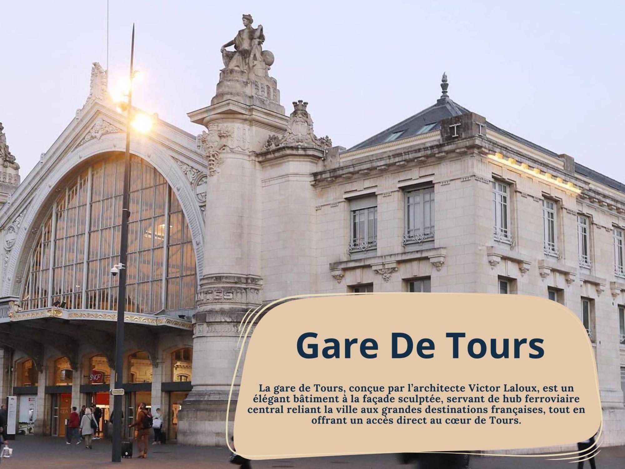Cassia - Face Gare De Toursアパートメント エクステリア 写真